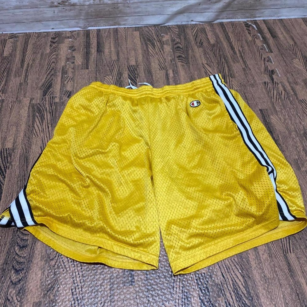 VINTAGE 00's Champion Yellow Shorts
